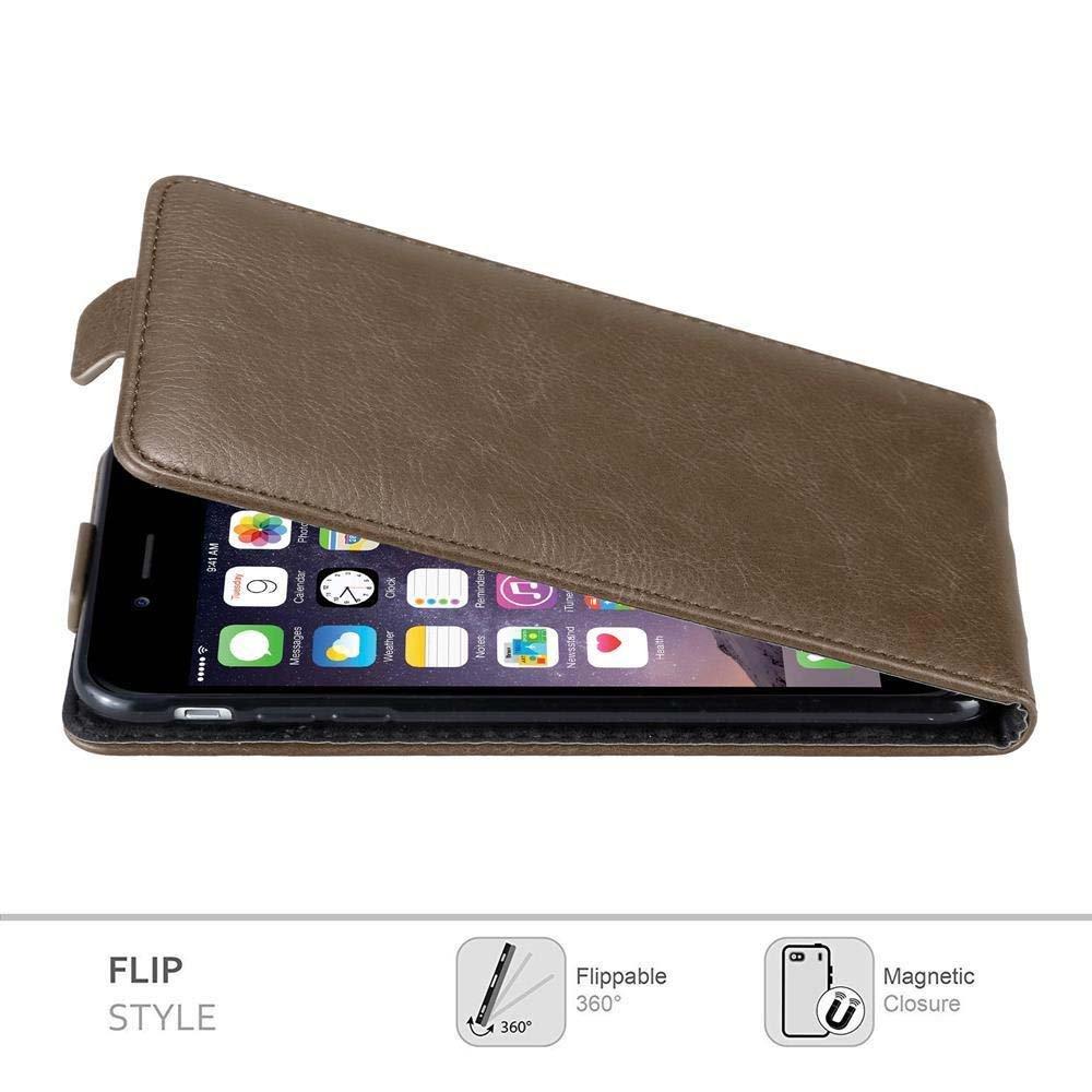 Cadorabo  Housse compatible avec Apple iPhone 6 PLUS / 6S PLUS - Coque de protection au design flip avec fermeture magnétique 