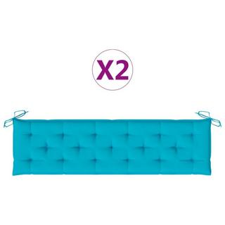 VidaXL Coussin de banc de jardin tissu  