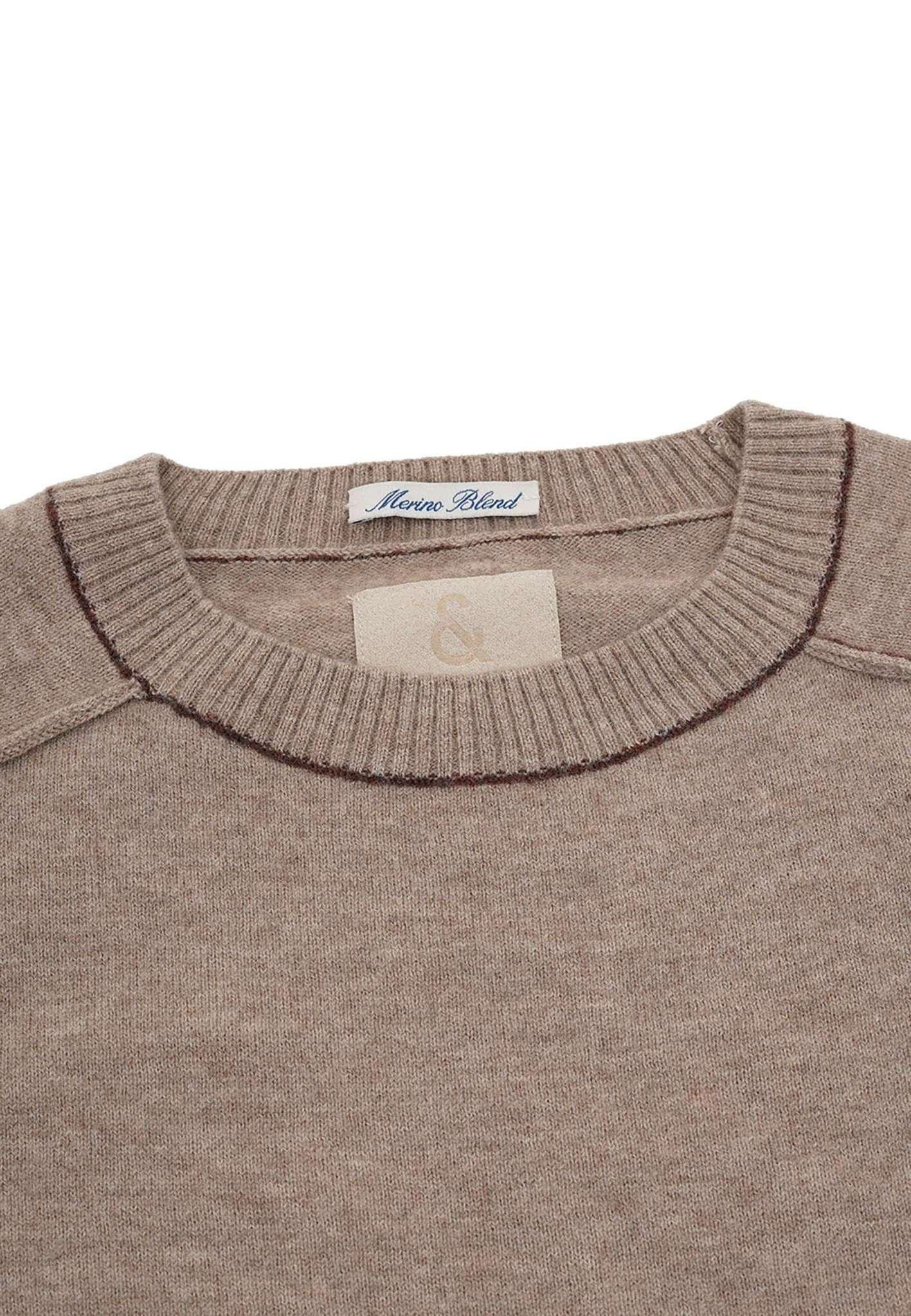 Colours & Sons  Pullover Roundneck-Merino Blend 