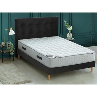 Vente-unique Matelas 140 x 190 cm ressorts ensachés 7 zones mousse à mémoire de forme ép.25cm - IONIA de DREAMEA  