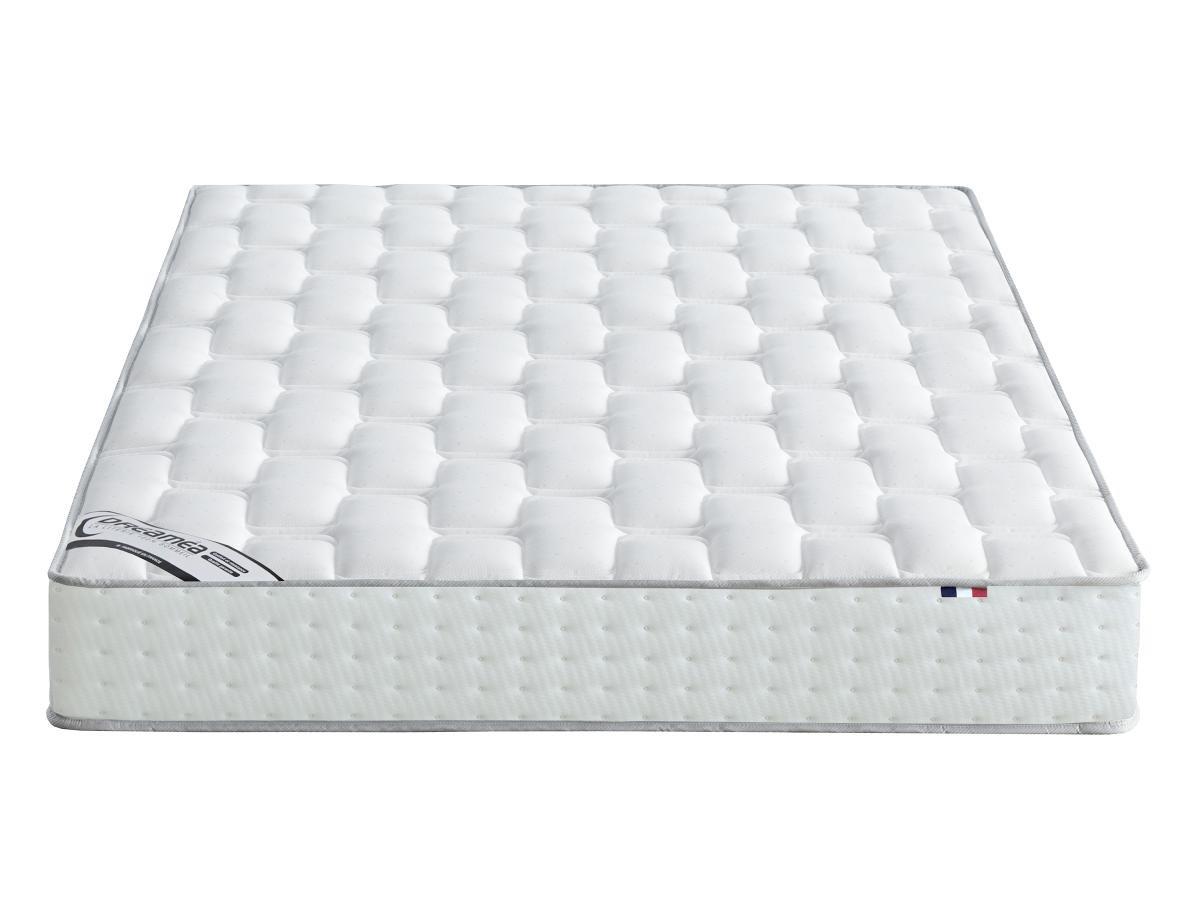 Vente-unique Matelas 140 x 190 cm ressorts ensachés 7 zones mousse à mémoire de forme ép.25cm - IONIA de DREAMEA  