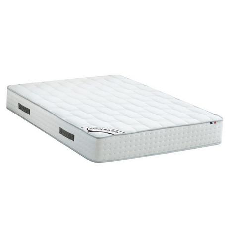 Vente-unique Matelas 140 x 190 cm ressorts ensachés 7 zones mousse à mémoire de forme ép.25cm - IONIA de DREAMEA  