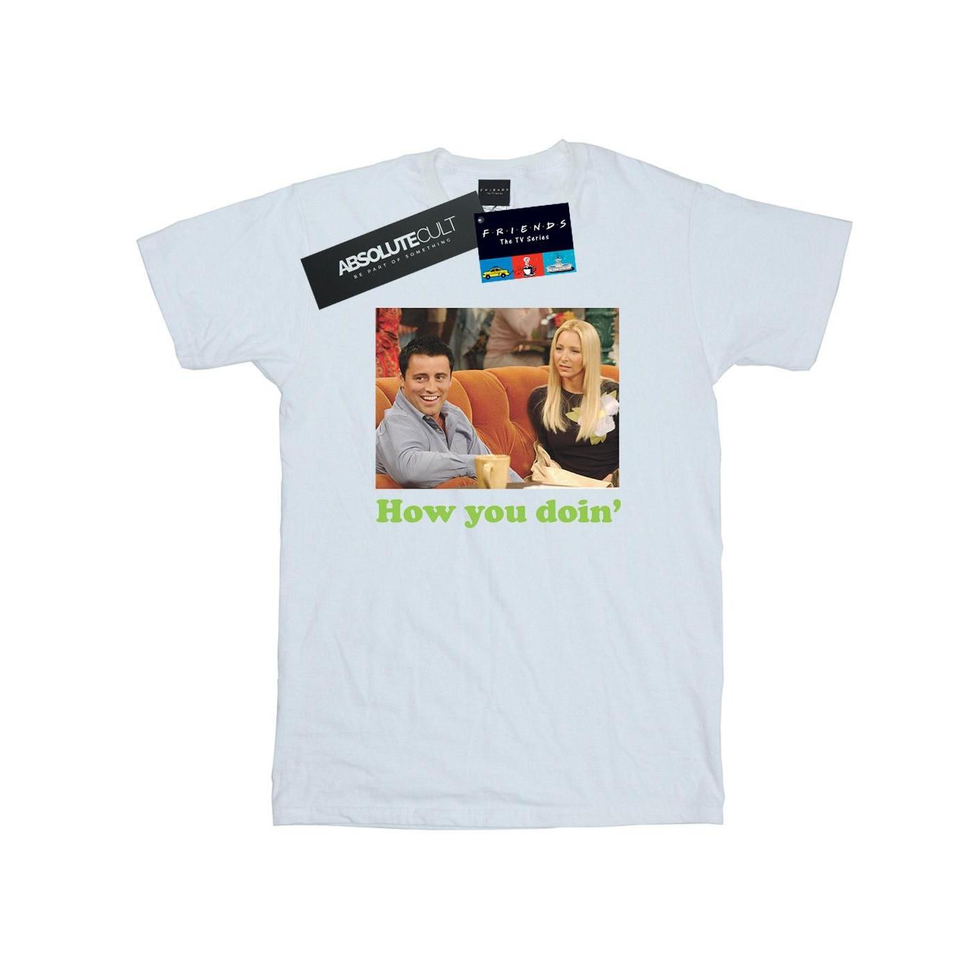 Image of How You Doin Tshirt Herren Weiss 3XL