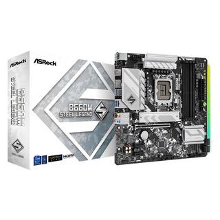 ASRock  Asrock B660M Steel Legend Intel B660 LGA 1700 micro ATX 