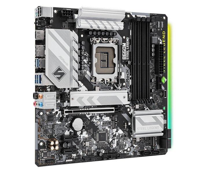 ASRock  Asrock B660M Steel Legend Intel B660 LGA 1700 micro ATX 