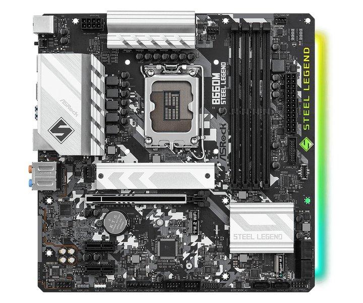 ASRock  Asrock B660M Steel Legend Intel B660 LGA 1700 micro ATX 