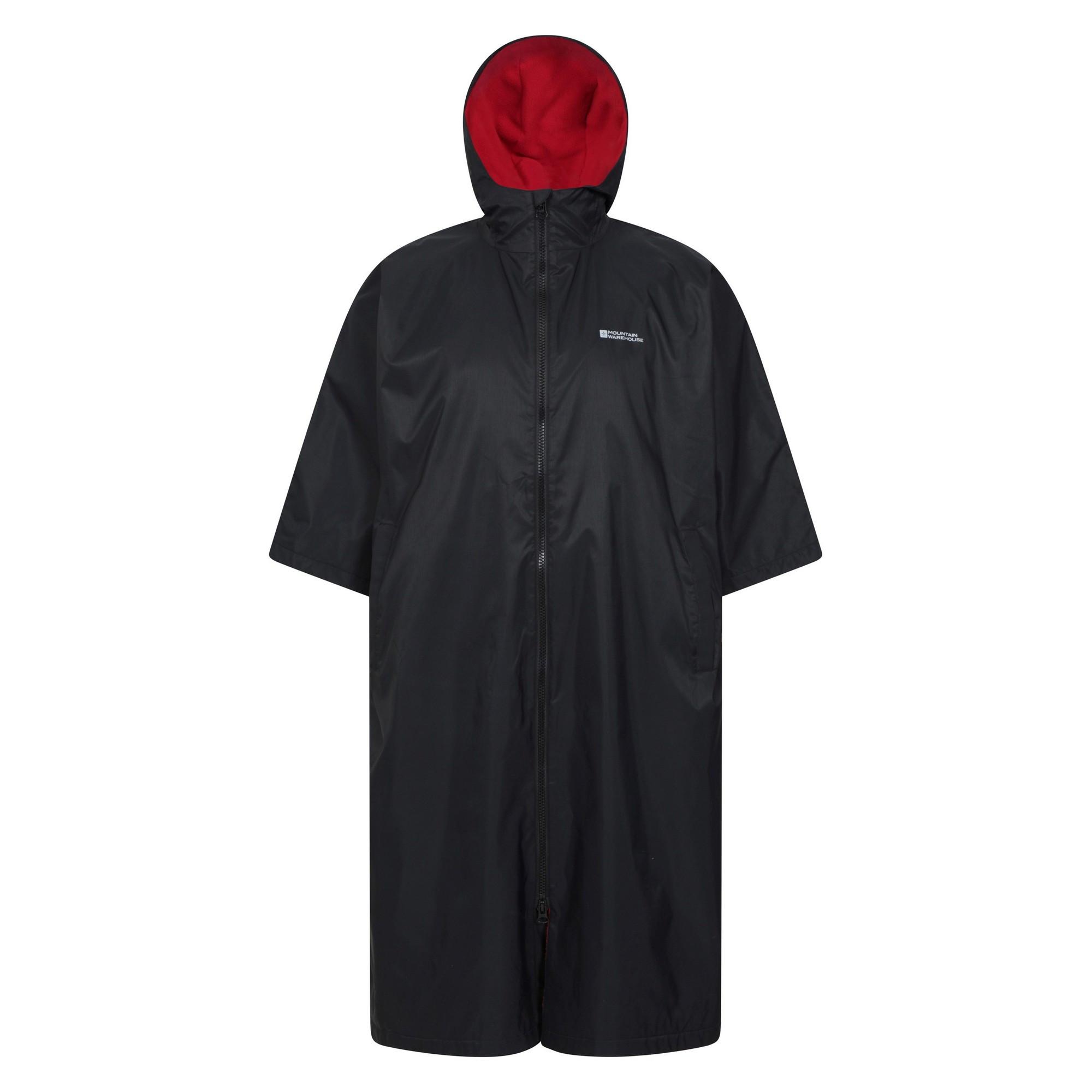 Image of Coastline Robe Wasserbeständig Unisex Schwarz XS