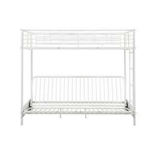 Vente-unique Letto a soppalco 90 x 190 cm Bianco - MODULO IV  