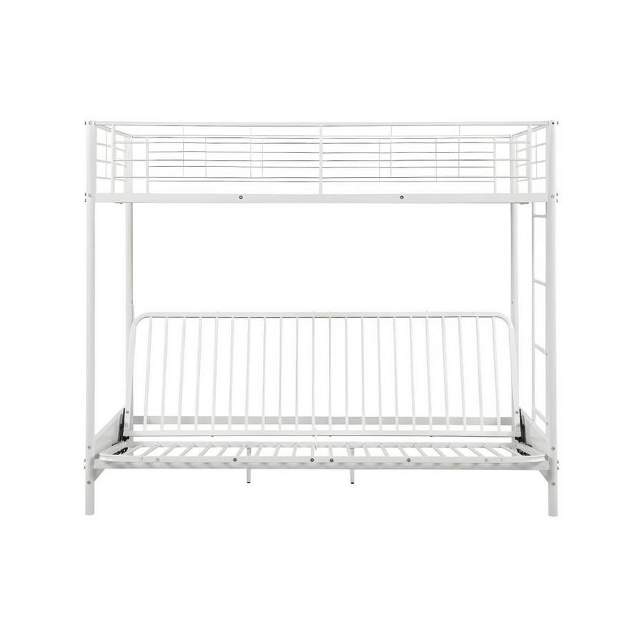 Vente-unique Letto a soppalco 90 x 190 cm Bianco - MODULO IV  
