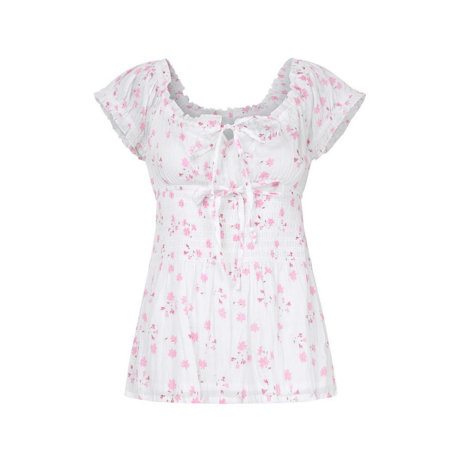 Joe Browns Top con Stampa Floreale Ditsy e Scollo a Goccia  