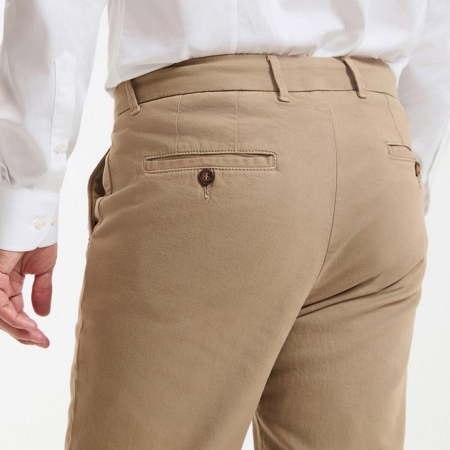 La Redoute Collections Pantalon chino Signature Tapered Fit  