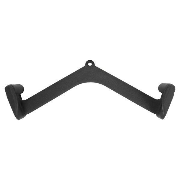 Image of Ergonomischer Niedriger Griff Aus Stahl Für Das Ziehen An Einer Seilscheibe Unisex Schwarz ONE SIZE