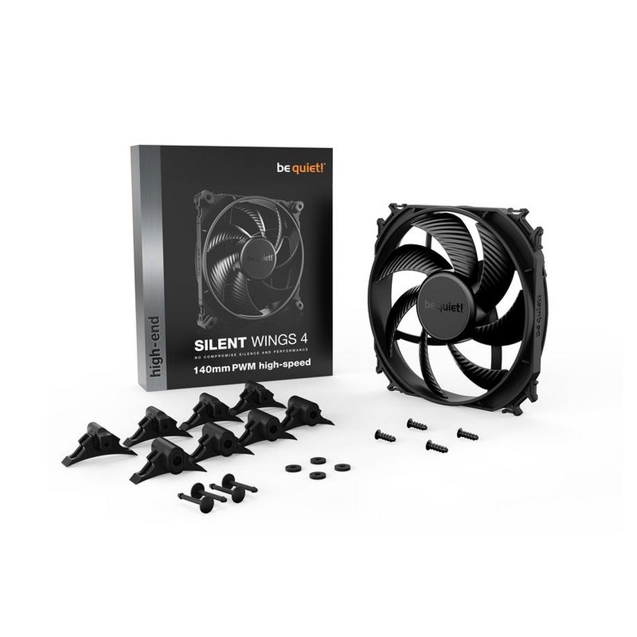 BE QUIET!  ! SILENT WINGS 4 | 140mm PWM Case per computer Ventilatore 14 cm Nero 1 pz 