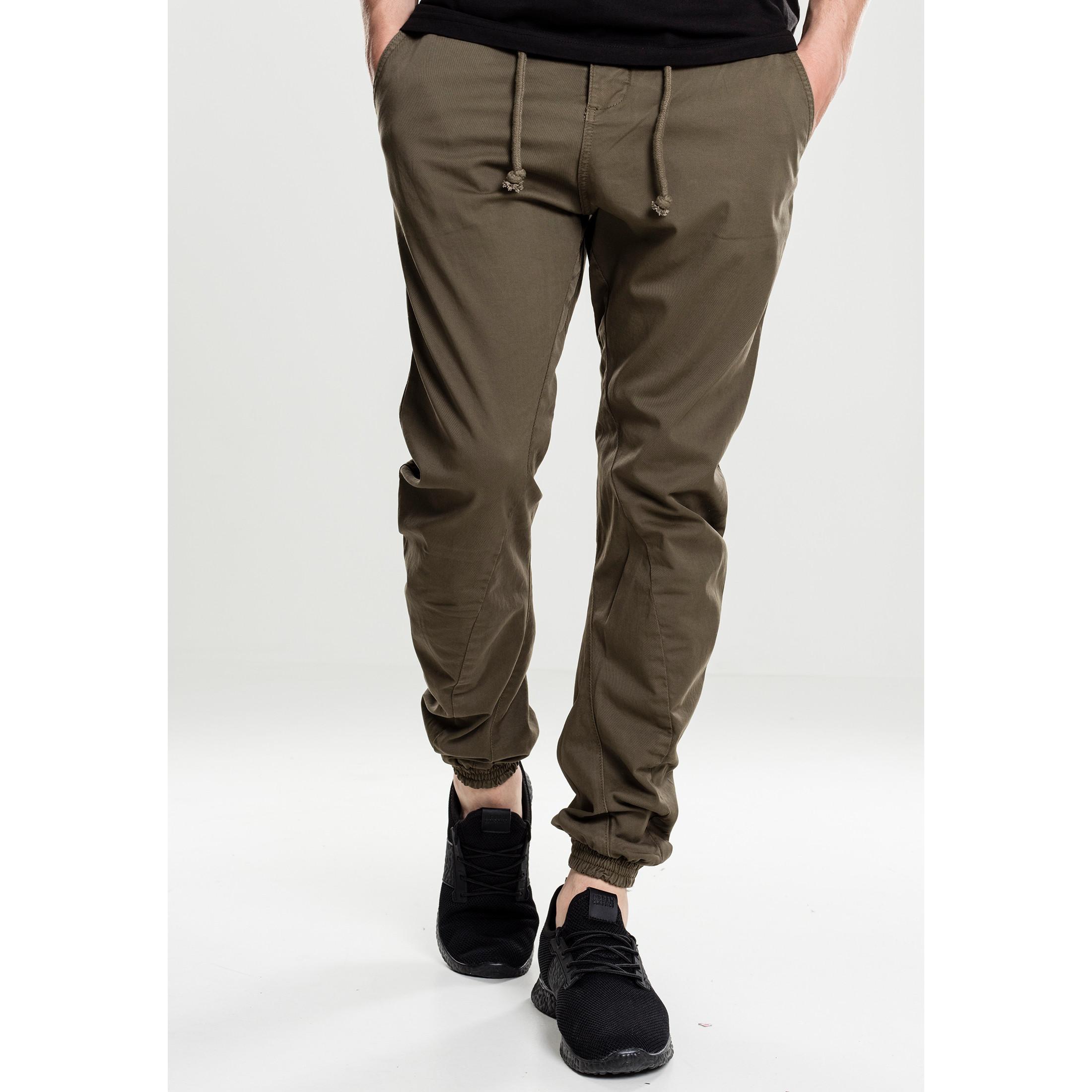 Image of Urban Cassic Stretch-hose Unisex Olivegrün L