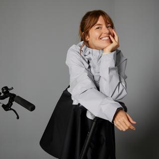 BTWIN  Poncho vélo ville imperméable 