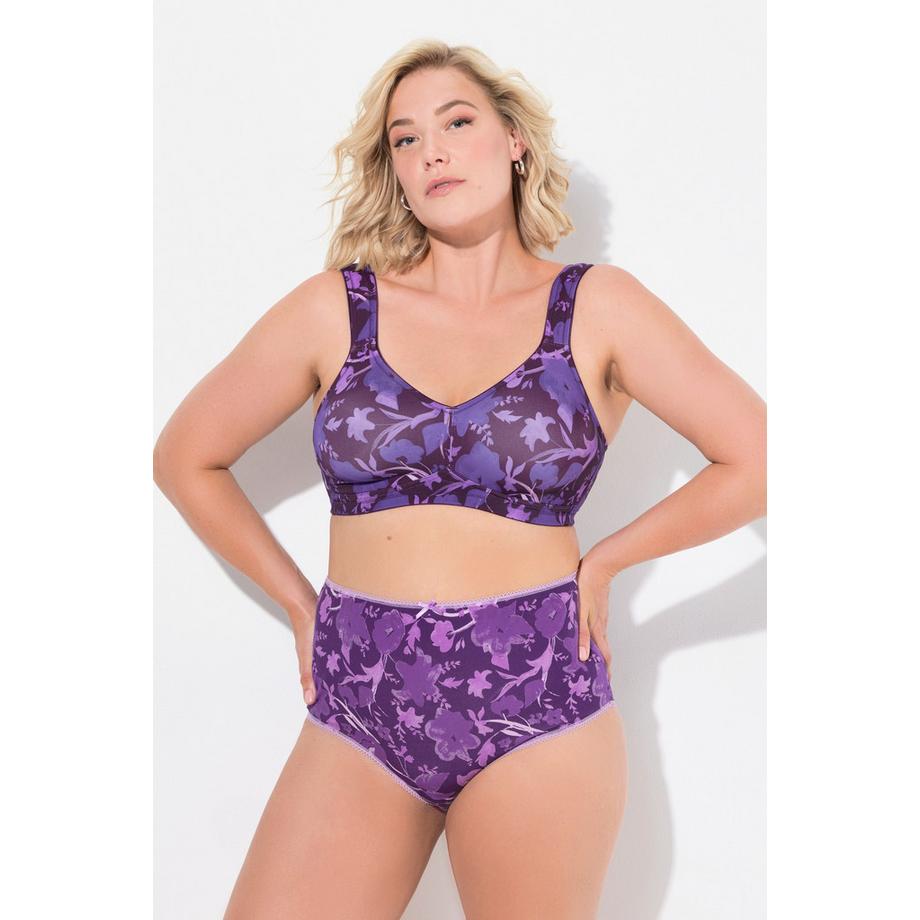 Ulla Popken Maxi Slip Confezione da 5 Fantasia Colori Assortiti  