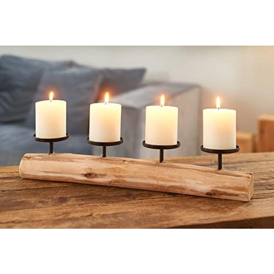 Alopini  Chandelier Tempe chandelier pour 4 bougies 