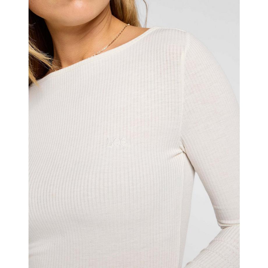 Lee Chemisette à manches longues Boat Neck Tee  