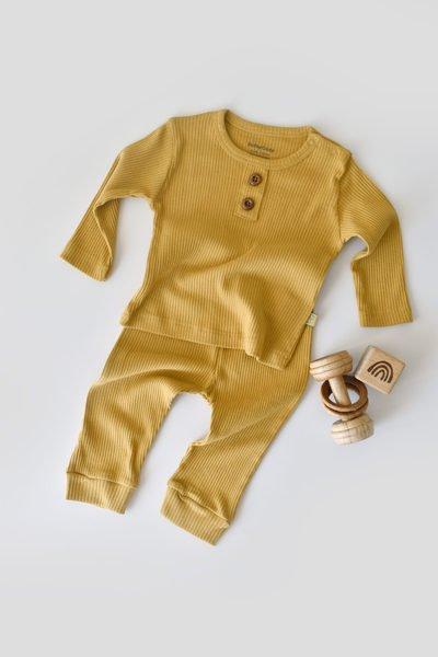 BabyCosy Organic  Set Pantalon et T-shirt à manches longues 