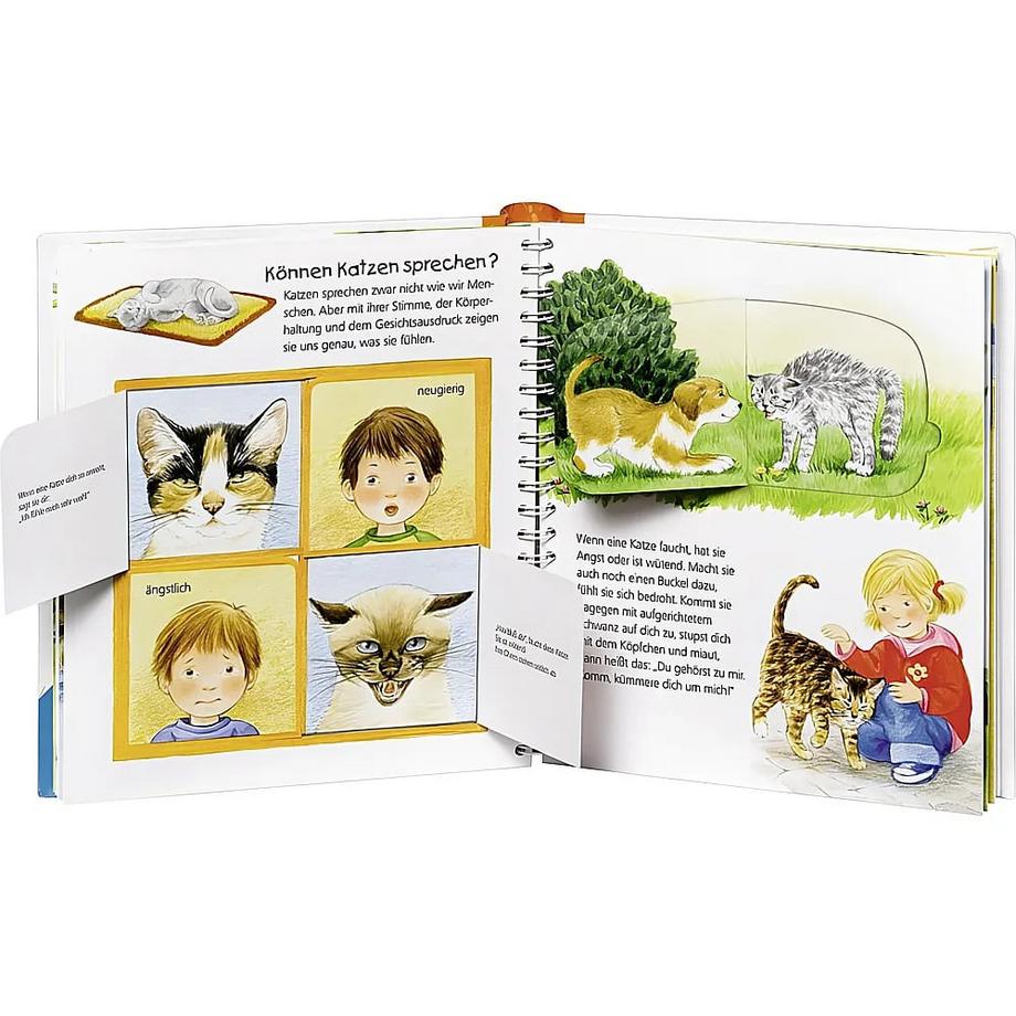 Wieso? Weshalb? Warum? Die Katze (Nr.21) Mennen, Patricia; Weller, Ursula (Illustrationen) Copertina rigida 