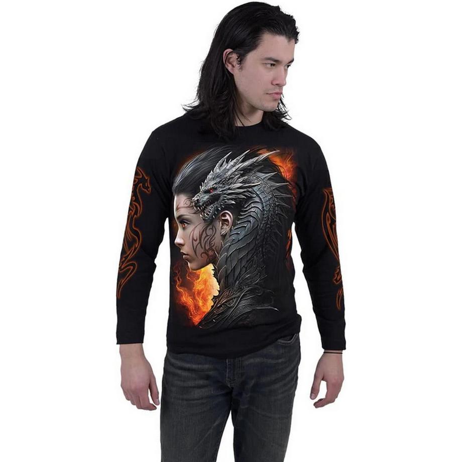 Spiral T-Shirt Manches Longues Draco Queen  