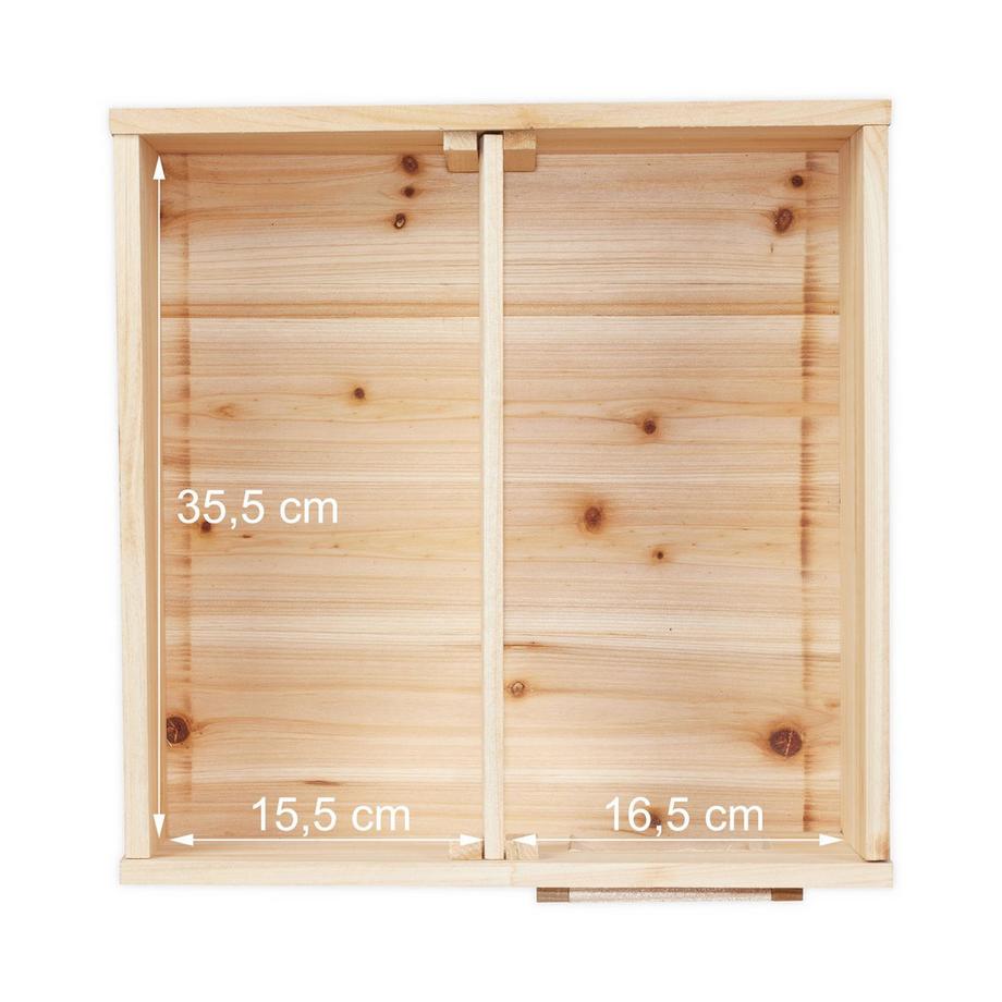 Northix  Maison pour hérisson avec étage 