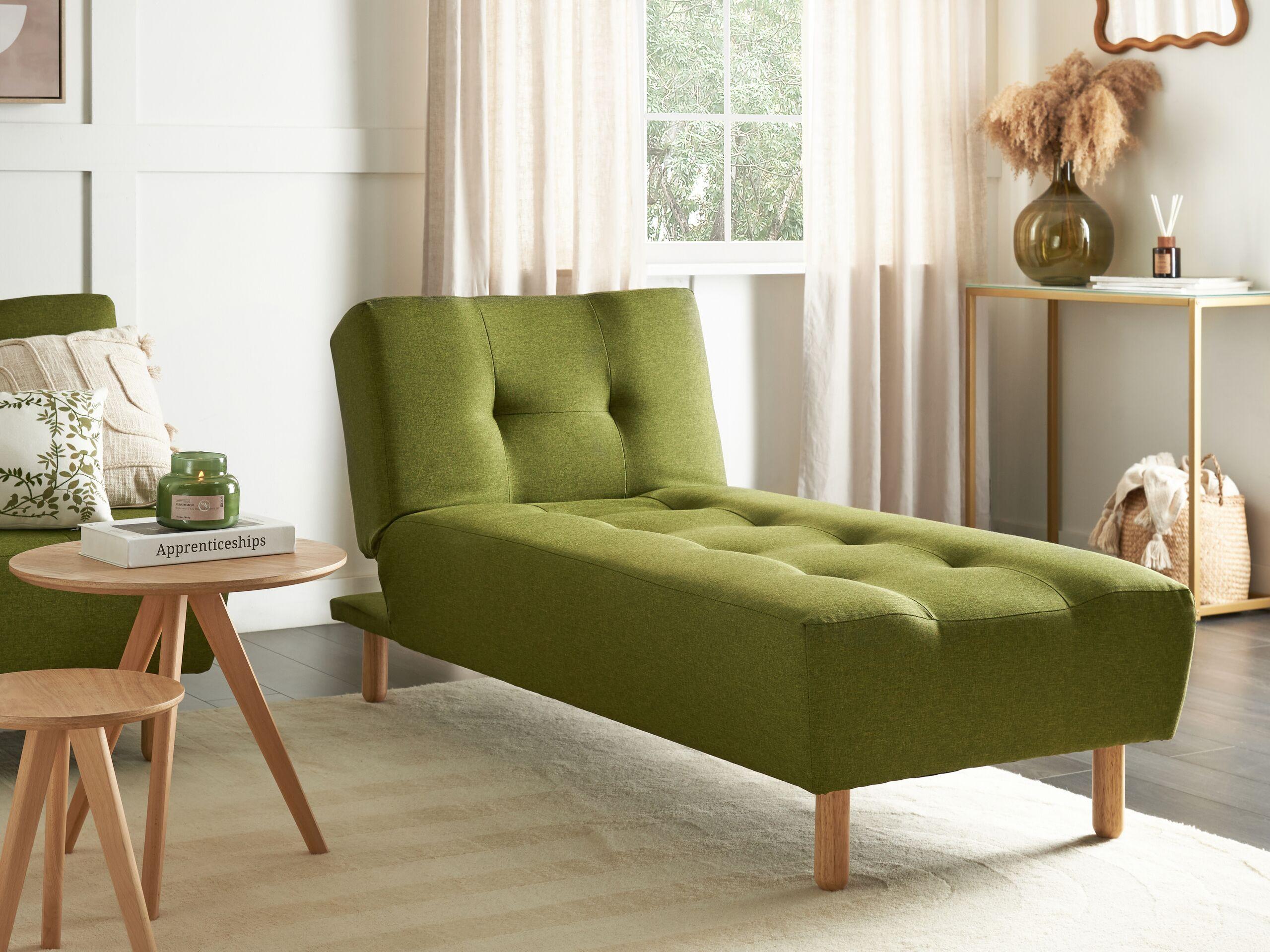 Beliani Chaiselongue aus Polyester Retro ALSTEN  