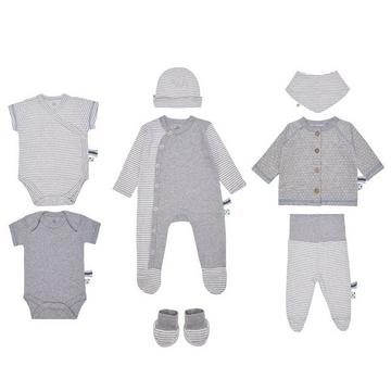 Neugeborene Kleidung Set aus bio Baumwolle, 8-teiliges Set
