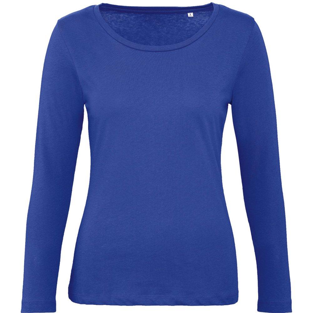 Image of B&c Tshirt Inspire, Langarm Damen Blau XS
