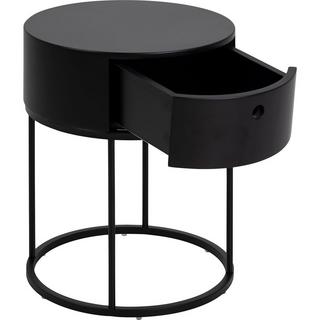 mutoni Table de chevet Parinton noire 40  