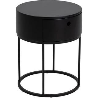 mutoni Table de chevet Parinton noire 40  