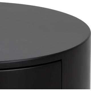 mutoni Table de chevet Parinton noire 40  