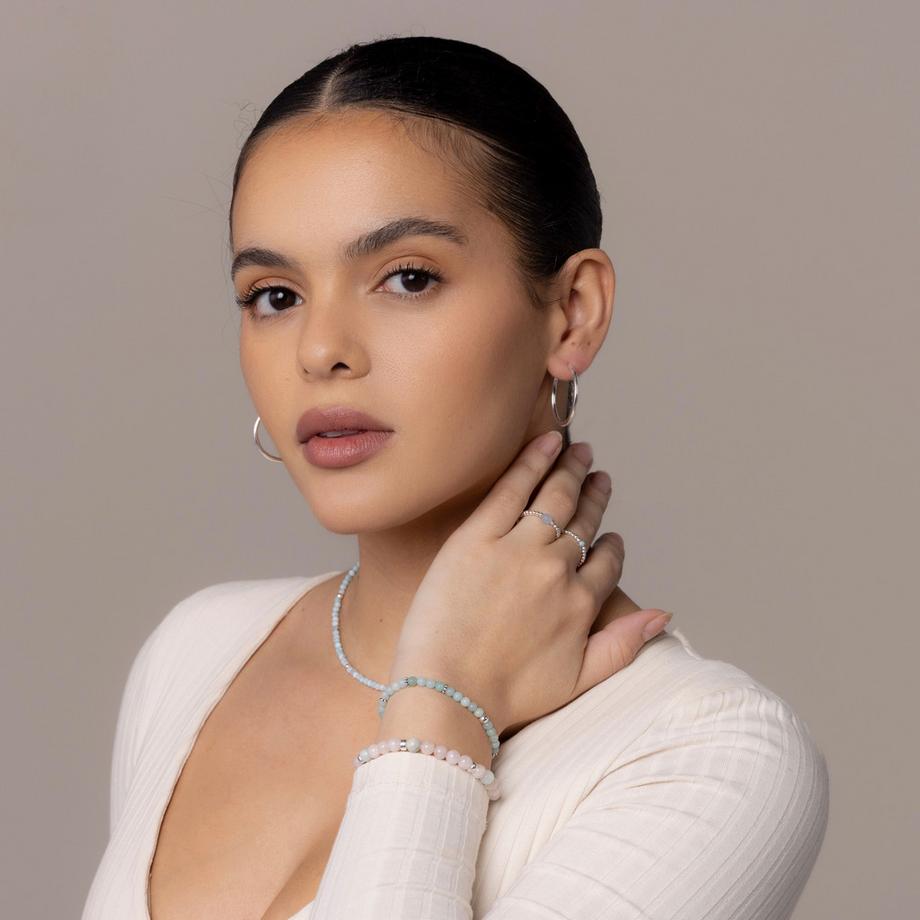 Balibay  Yamila  Armband mit Edelsteinen & Silber 