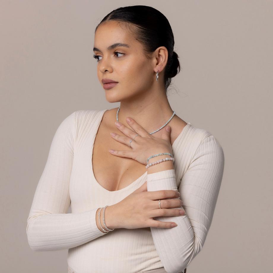 Balibay  Yamila  Armband mit Edelsteinen & Silber 