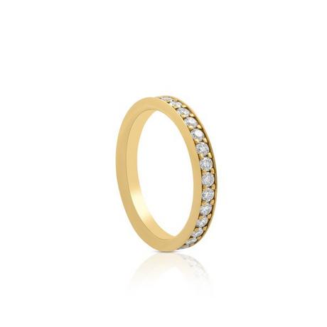 MUAU Schmuck  Bague Mémoire Diamant 1.00ct. or jaune 750 