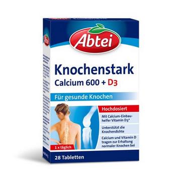 Abtei Knochenstark Calcium 600 + D3