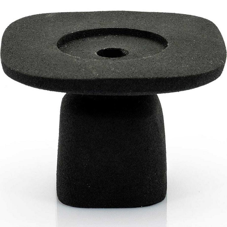 mutoni Portacandela Squand piccolo nero  