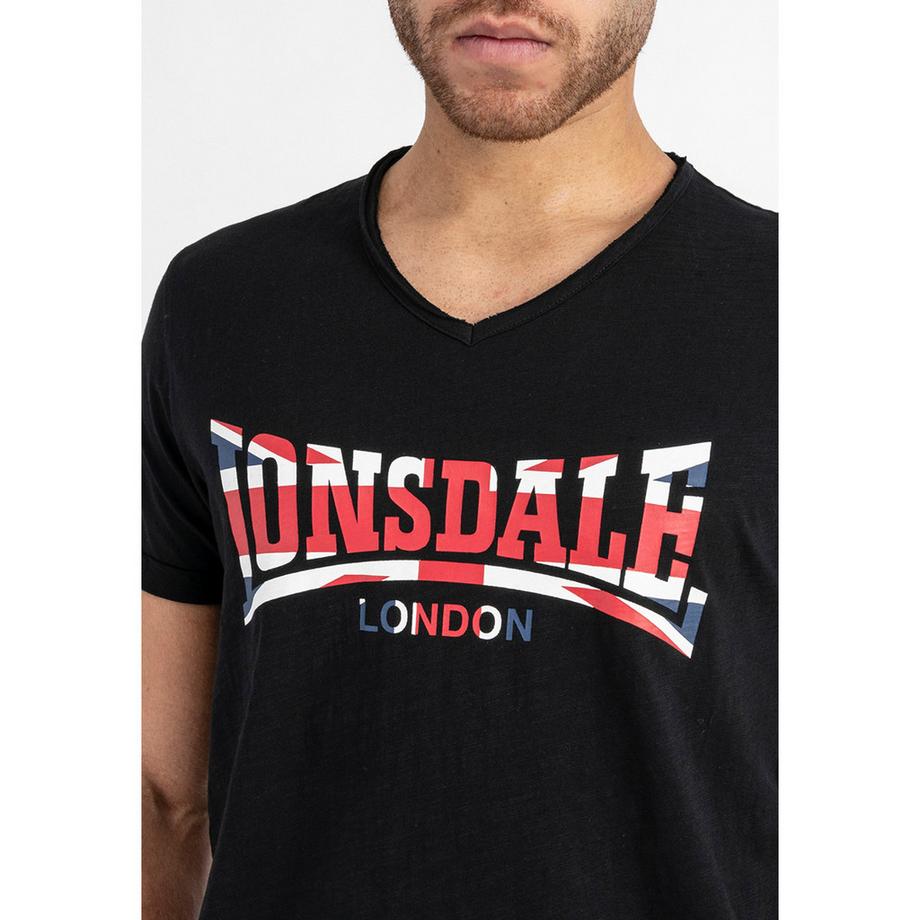 LONSDALE Stanydale T-Shirt Scollo a V  