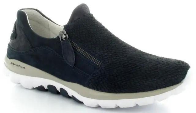 Image of 46.962.26 - Leder Wandersneaker Damen Blau 42