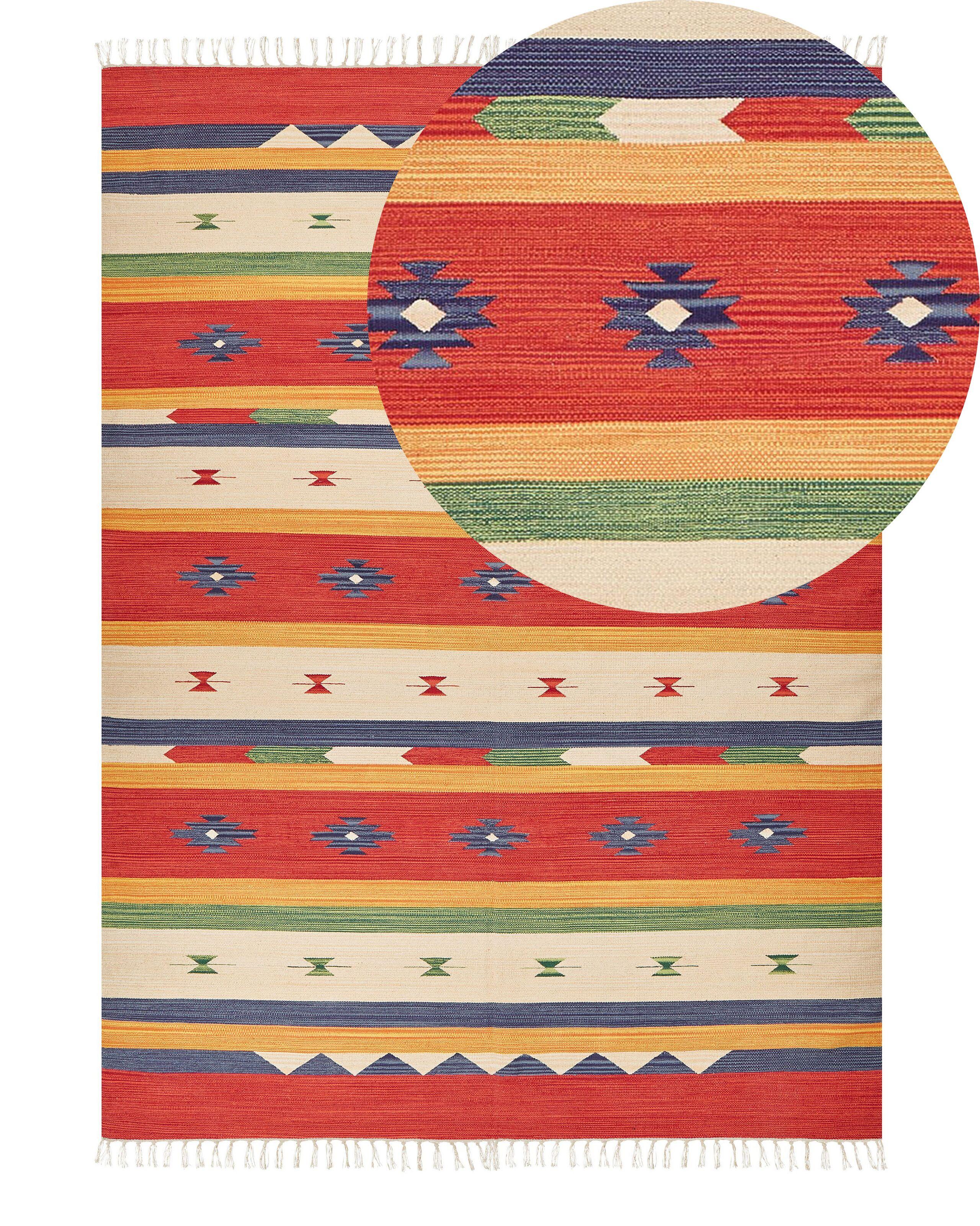 Image of Teppich aus Baumwolle Klassisch ALAPARS Teppich aus Baumwolle Klassisch ALAPARS