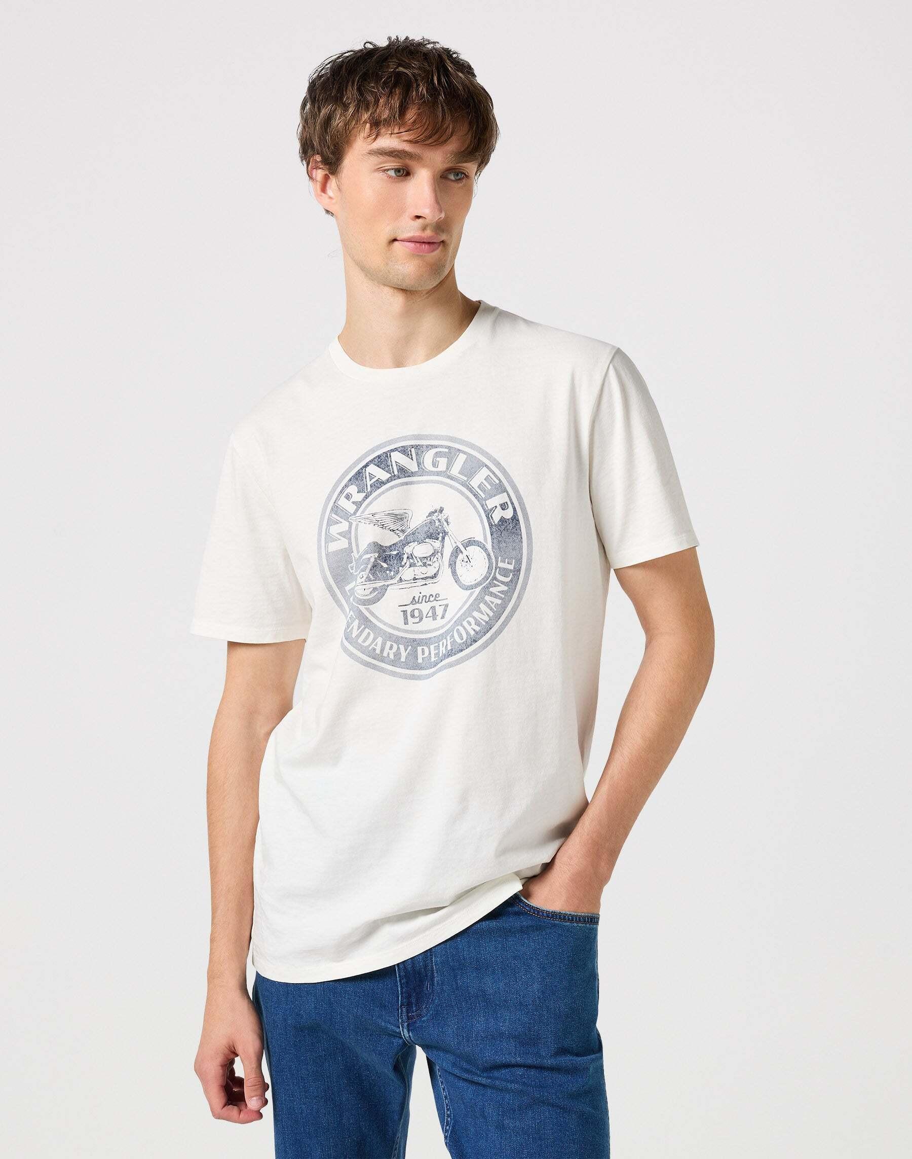 Image of T-shirts Americana Tee Herren Weiss S