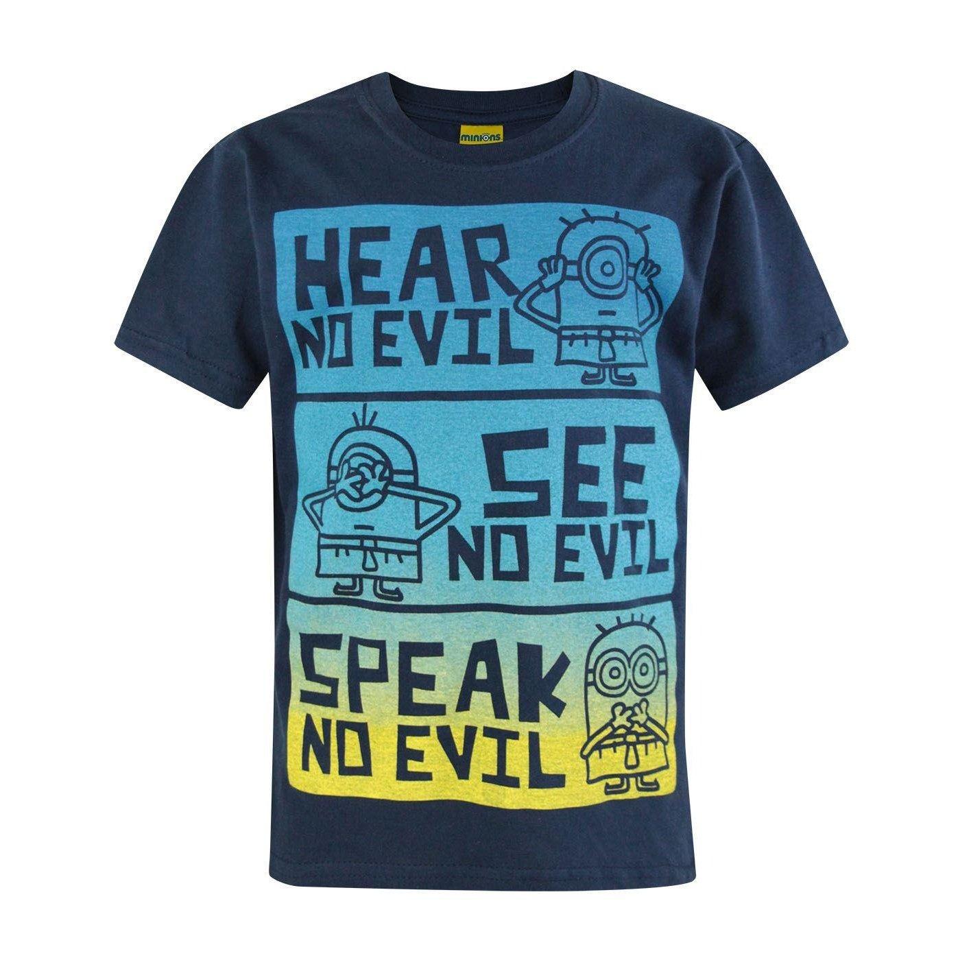 Image of Offizielles No Evil Tshirt Jungen Blau 116