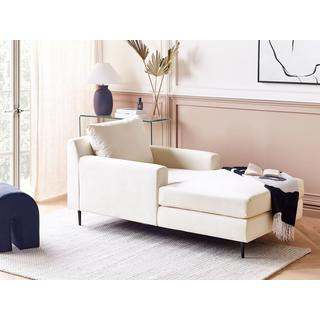 Beliani Chaise longue en Velluto Moderno GUERET  