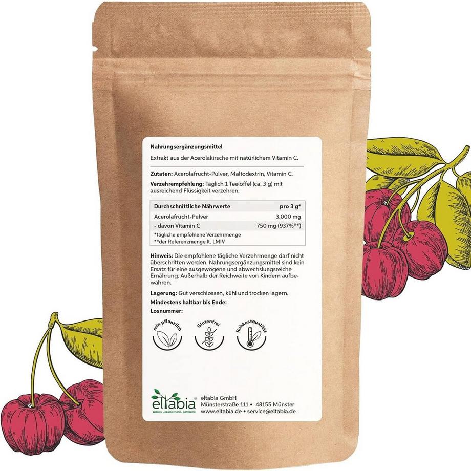 Eltabia  Acerola Pulver 