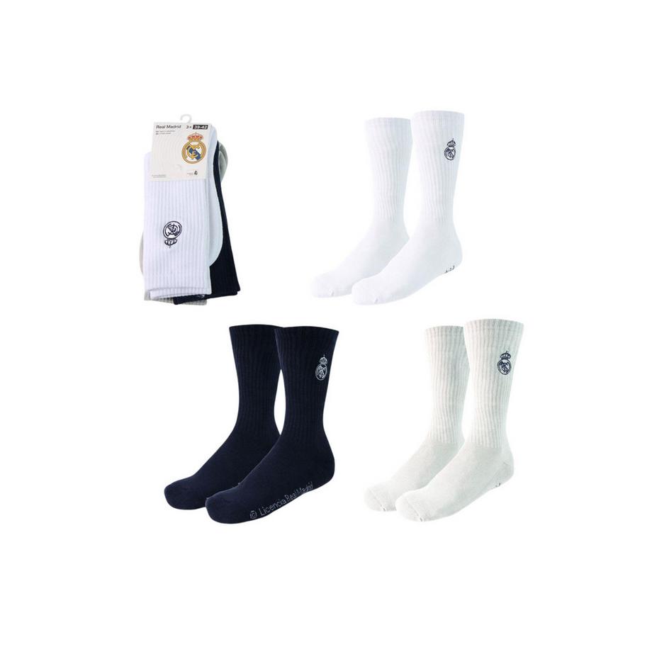Cerdà  Chaussettes Real Madrid Lot de 3 