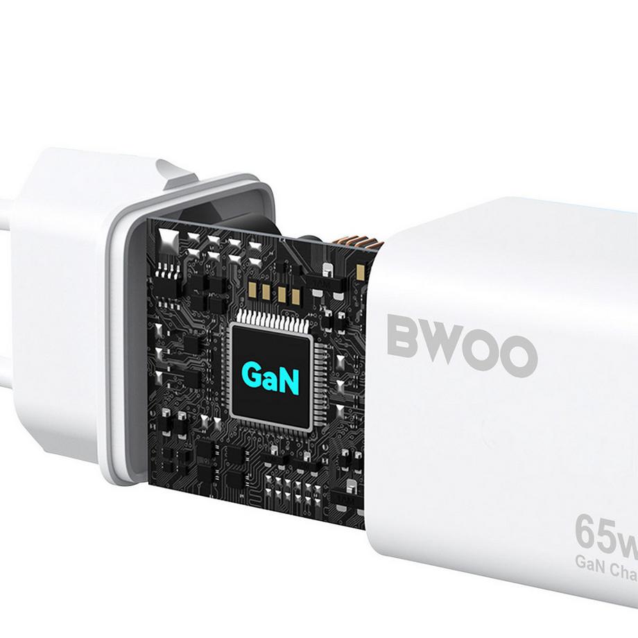 Avizar  Chargeur Secteur GaN USB-C USB-A 3 Ports 