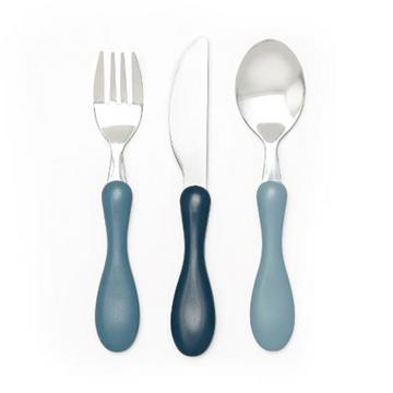 Besteck Set 3teilig blue