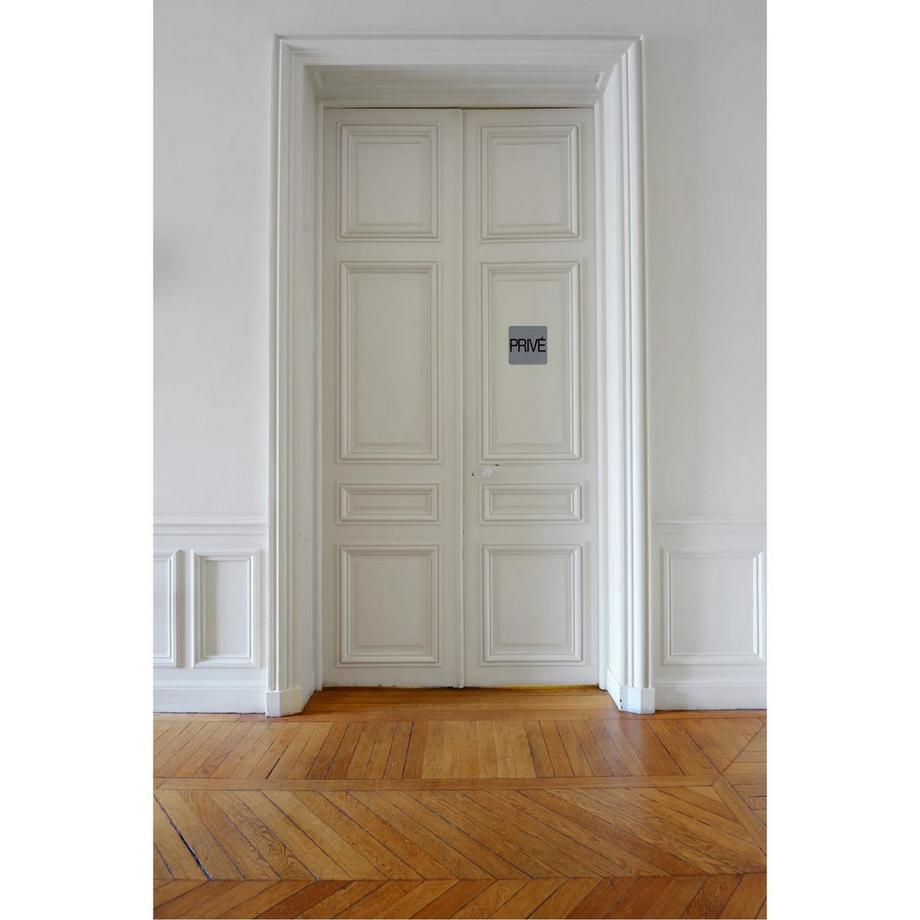 Exacompta Selbstklebendes Türschild Privat FR  