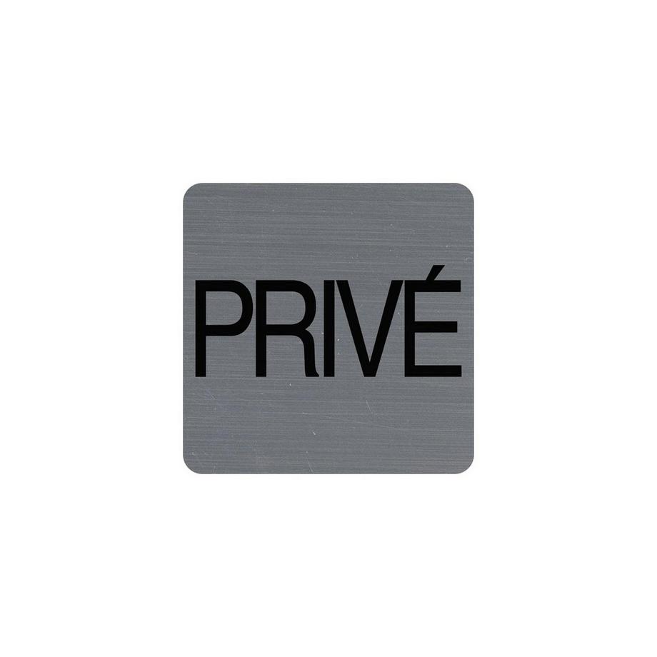 Selbstklebendes Türschild Privat FR