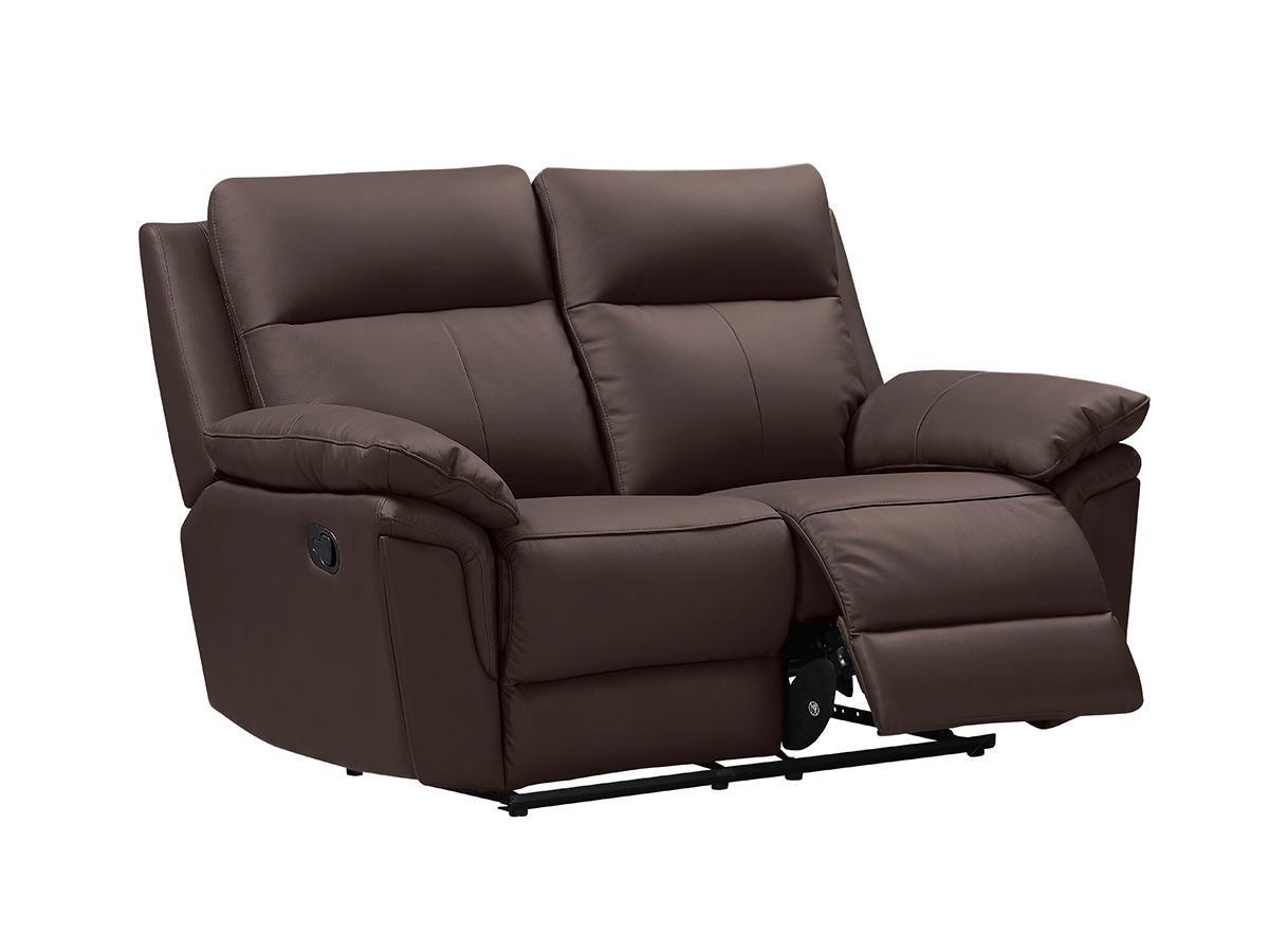 Vente-unique Relaxsofa 2Sitzer Büffelleder PAKITA  